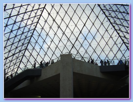 Pyramid from inside